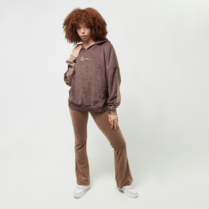 Karl Kani Small Signature Block OS Toweling Hoodie braun 26756 4