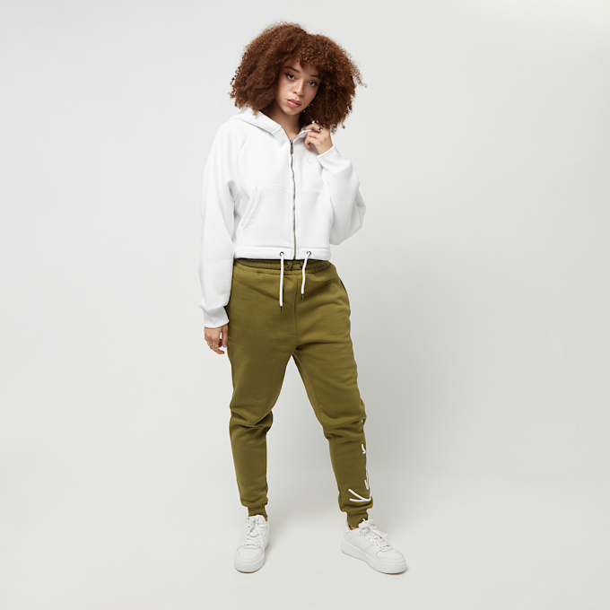 Karl Kani Chest Signature Crop Full Zip Hoodie blanc 26759 4