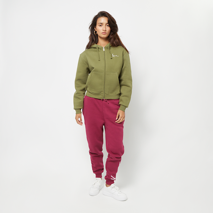 Karl Kani Chest Signature Essential Zip Hoodie zielony 26761 4