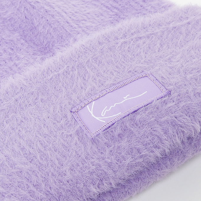 Karl Kani Woven Signature Cozy Beanie viola 26791 3