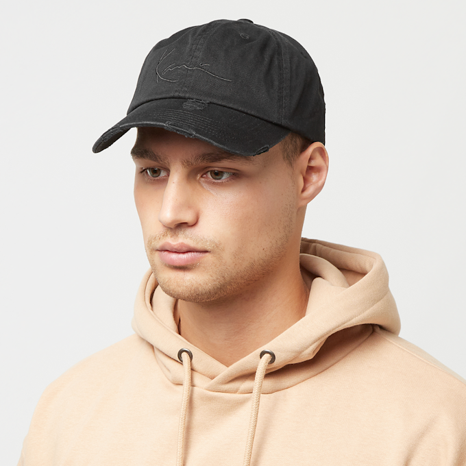 Karl Kani Signature Embro Damaged Washed Cap szary 26796 5