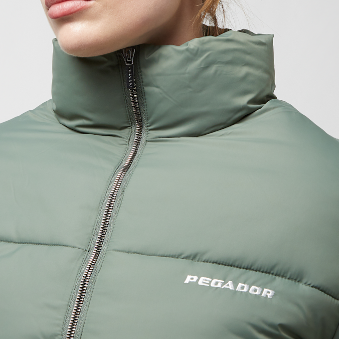 Pegador Georgia Puffer Jacket zielony 26800 3