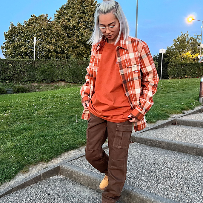 Dickies Nimmons Longsleeve laranja 26892 5