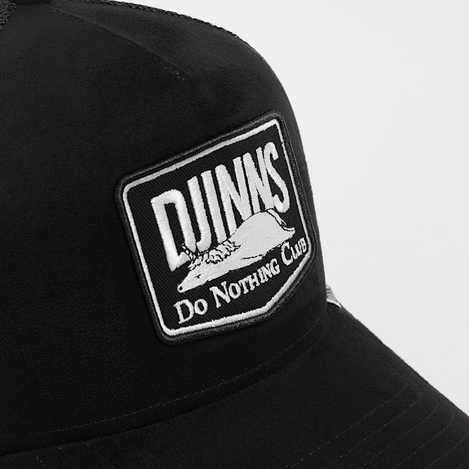 DJINNS HFT Cap DNC 3.0 Hairy Suede noir 27048 4