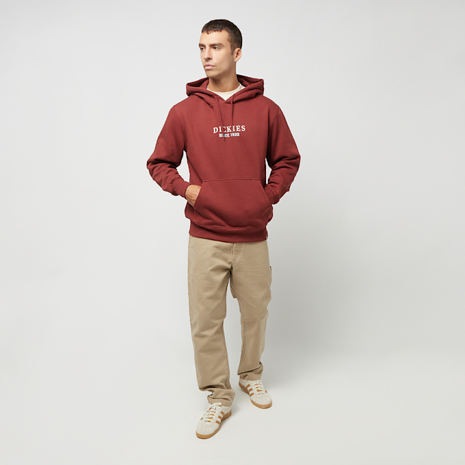 Dickies Park Hoodie rosso 27077 4