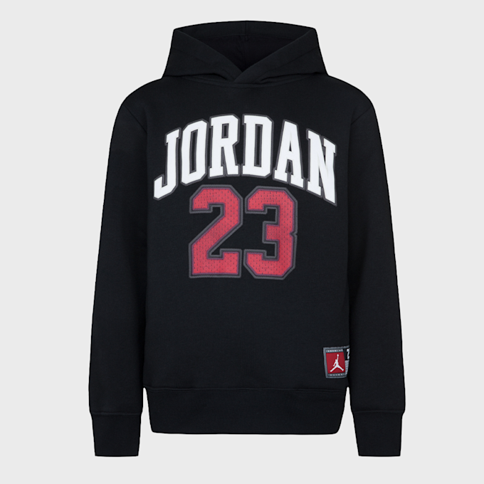 Jordan Junior Fleece Pullover Hoodie crna 27081 1