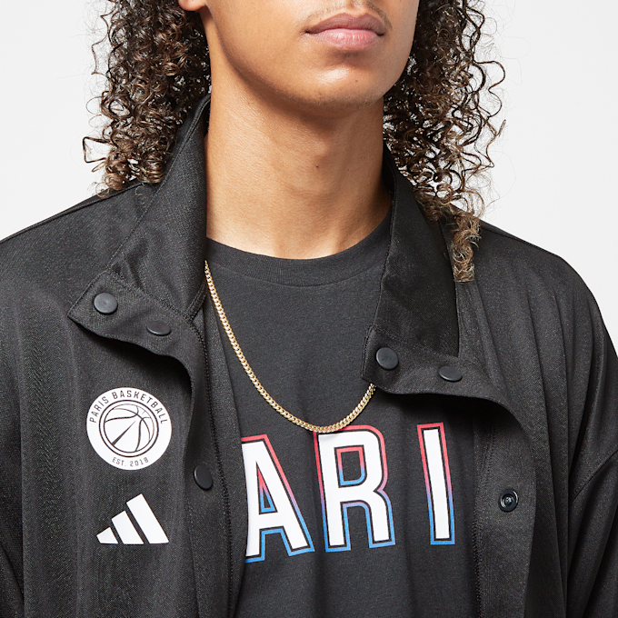adidas Performance Jacket Warm Up Paris Basketball czarny 27147 3