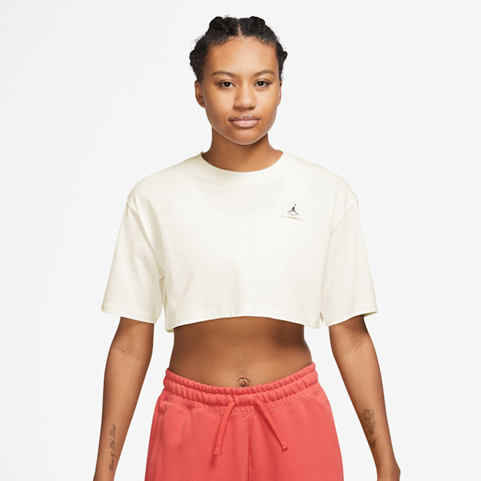 Jordan Sport Cropped T-Shirt biały 27148 1