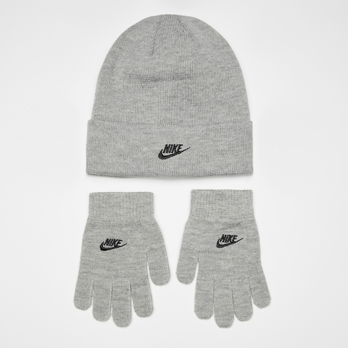 Nike Club Beanie/Glove Set cinzento 27173 1