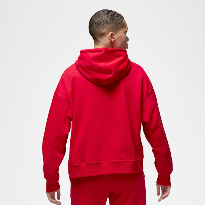 Jordan Brooklyn Fleece Hoodie rosso 27224 2