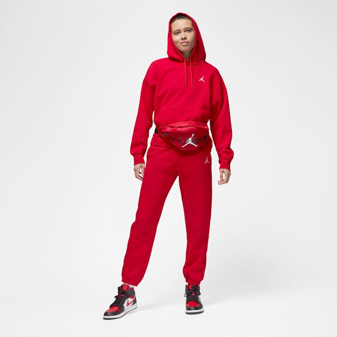 Jordan Brooklyn Fleece Hoodie rosso 27224 7