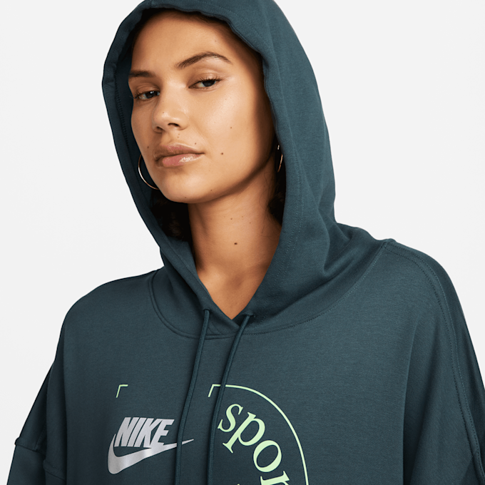 Nike Sportswear Oversized French Terry Hoodie zelena 27237 3