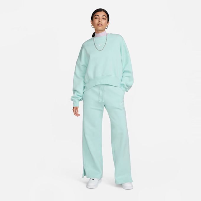 Nike   Sportswear Phoenix Fleece High-Waisted Wide-Leg Sweatpants czarny 27247 7