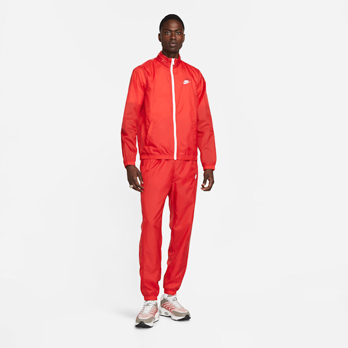 Nike Sportswear Club Lined Woven Track Suit czerwony 27348 1