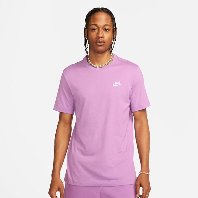 Nike   Sportswear Club Tee fioletowy 27383 1