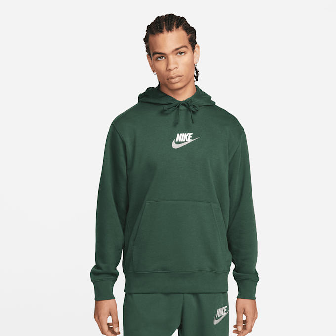 Nike Club Fleece+ French Terry Hoodie verde 27404 1