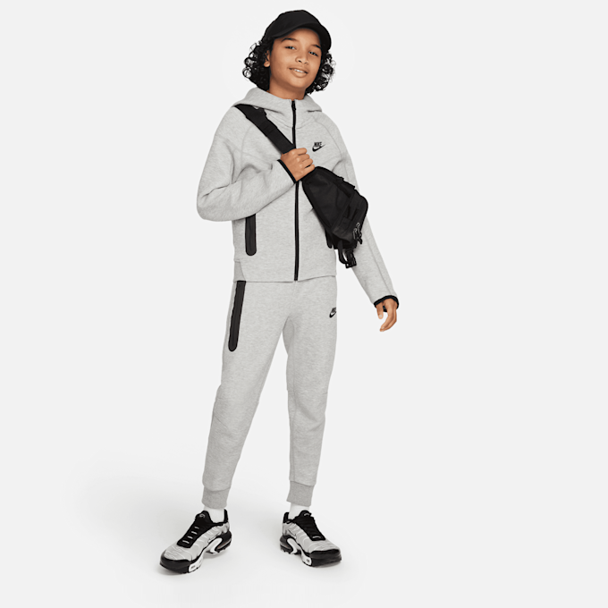 Nike Tech Fleece Full-Zip Hoodie cinzento 27409 5