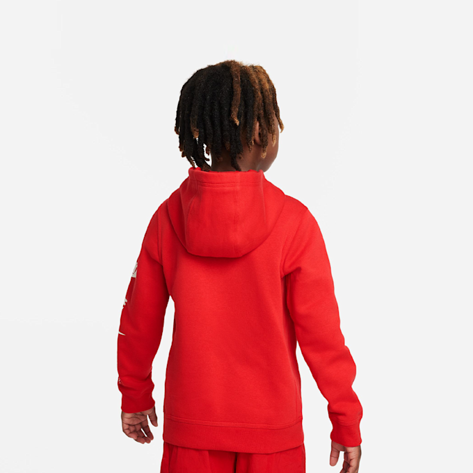 Nike Sportswear Fleece Pullover Hoodie Basketball zwart 27412 2