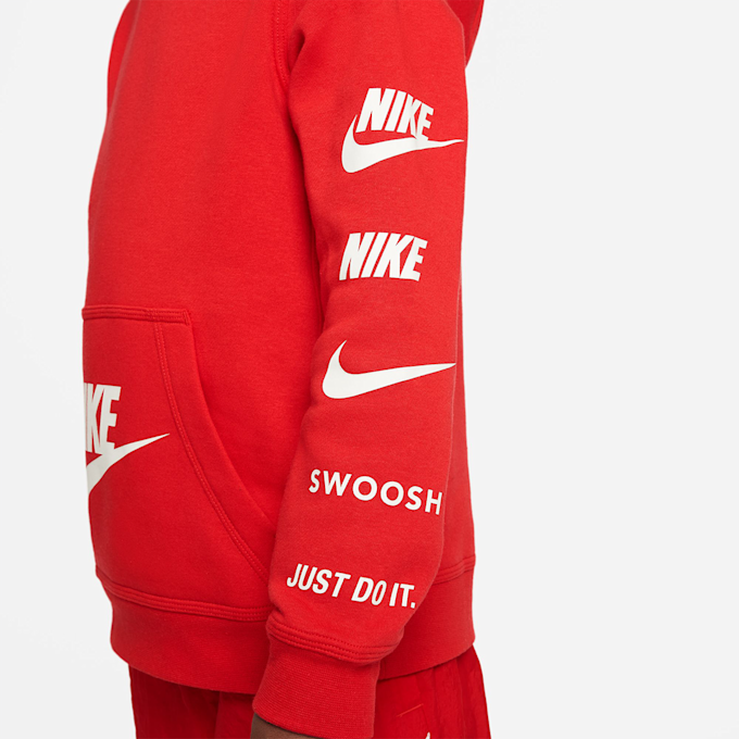 Nike Sportswear Fleece Pullover Hoodie Basketball zwart 27412 5