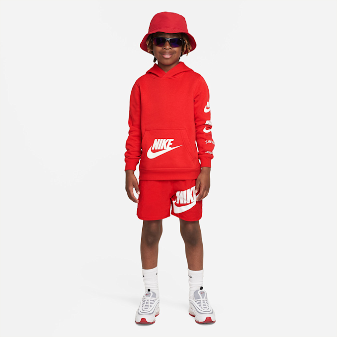 Nike Sportswear Fleece Pullover Hoodie Basketball zwart 27412 6