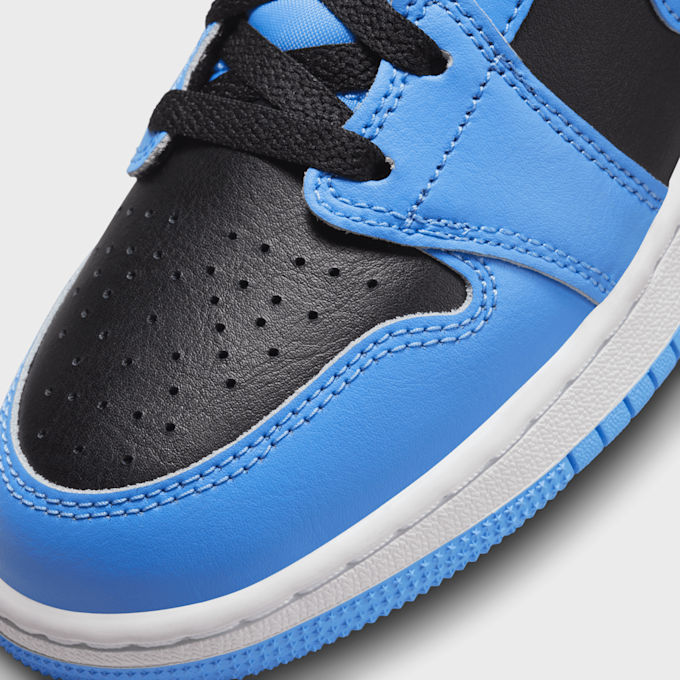 Jordan Air Jordan 1 Mid Big Kids' Shoes (GS) niebieski 27437 7