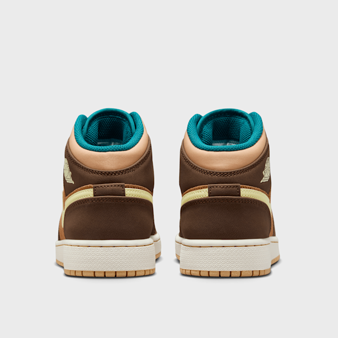 Jordan Air Jordan 1 Mid SE (GS) castanho 27447 5