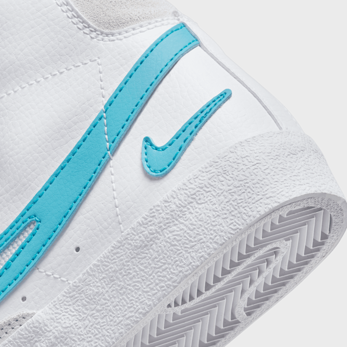 Nike   Blazer Mid (GS) blanc 27565 8