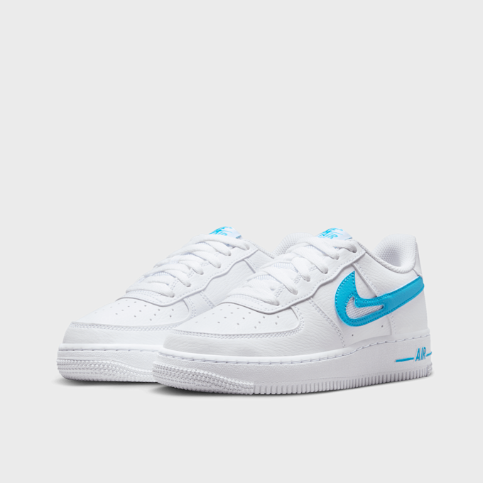 Nike Air Force 1 (GS) biały 27603 4