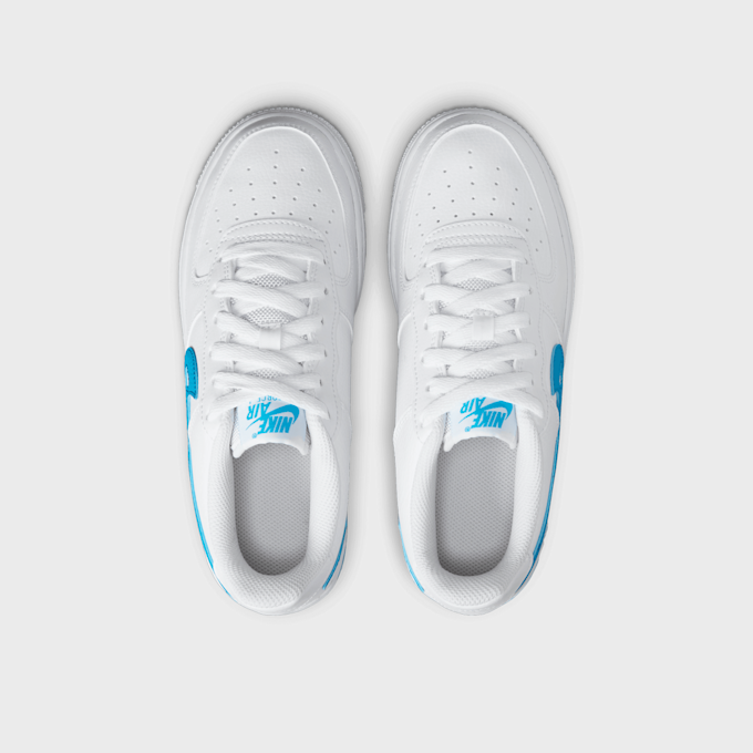 Nike Air Force 1 (GS) biały 27603 6