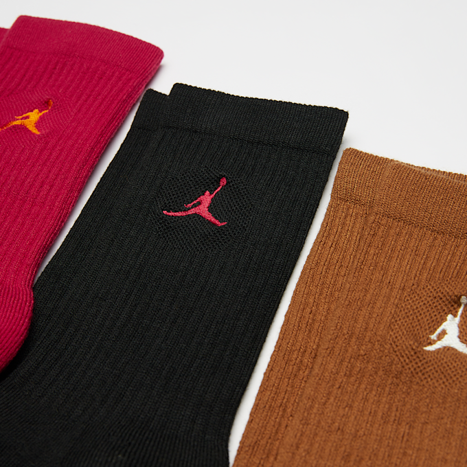 Jordan 3 PACK - Everyday Crew Socks blanco 27613 2