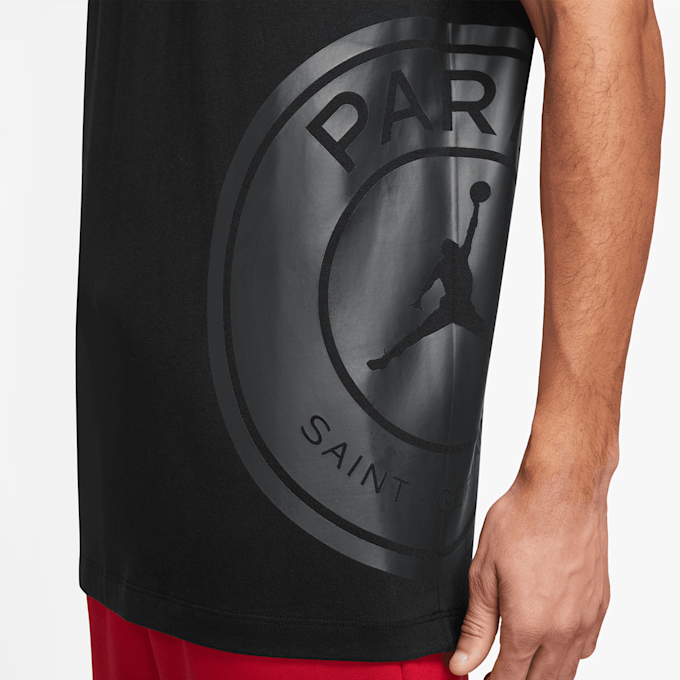 Jordan Paris Saint-Germain Shortsleeve Logo Tee preto 27625 3