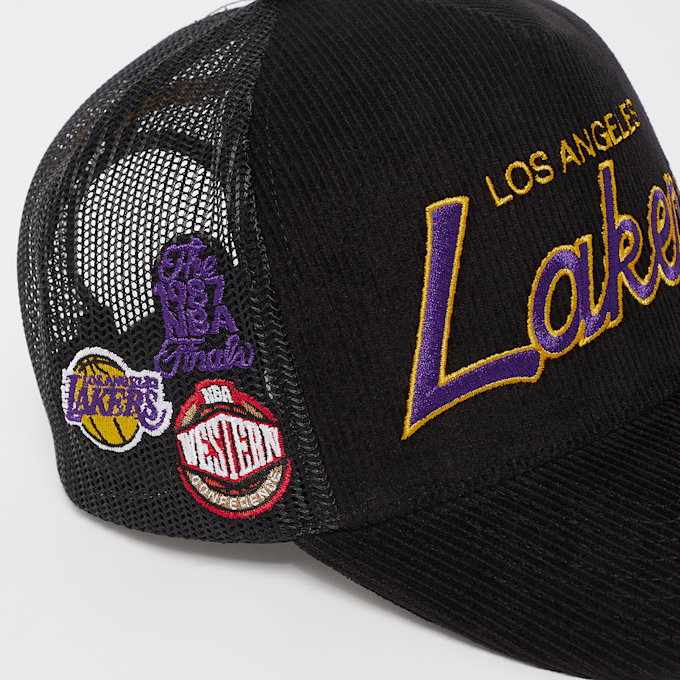 Mitchell & Ness Times Up Trucker NBA Los Angeles Lakers crna 27640 5