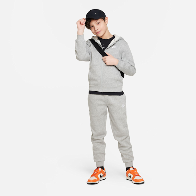 Nike Club Fleece Full-Zip Hoodie schwarz 27663 5