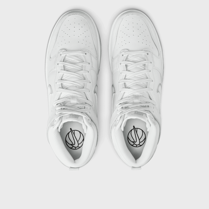 Nike   Dunk Hi Retro blanc 27761 6