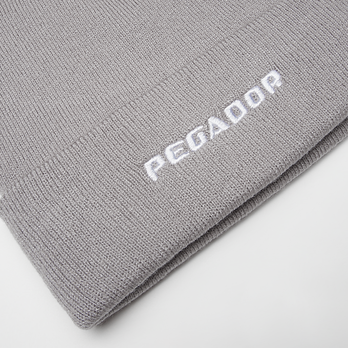 Pegador Logo Beanie siva 27867 3