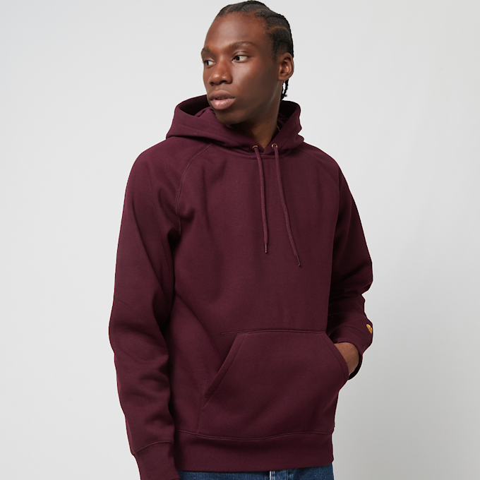 Carhartt WIP Hooded Chase Sweat czerwony 27895 1