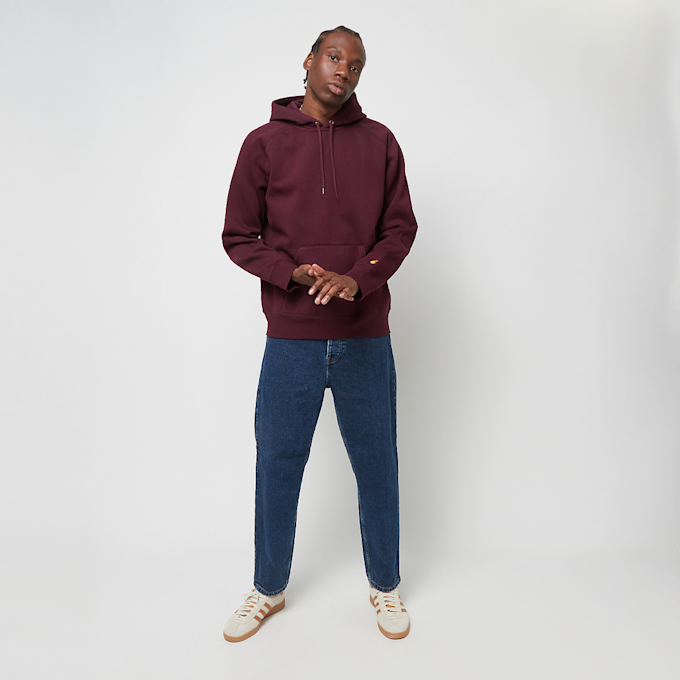 Carhartt WIP Hooded Chase Sweat czerwony 27895 4