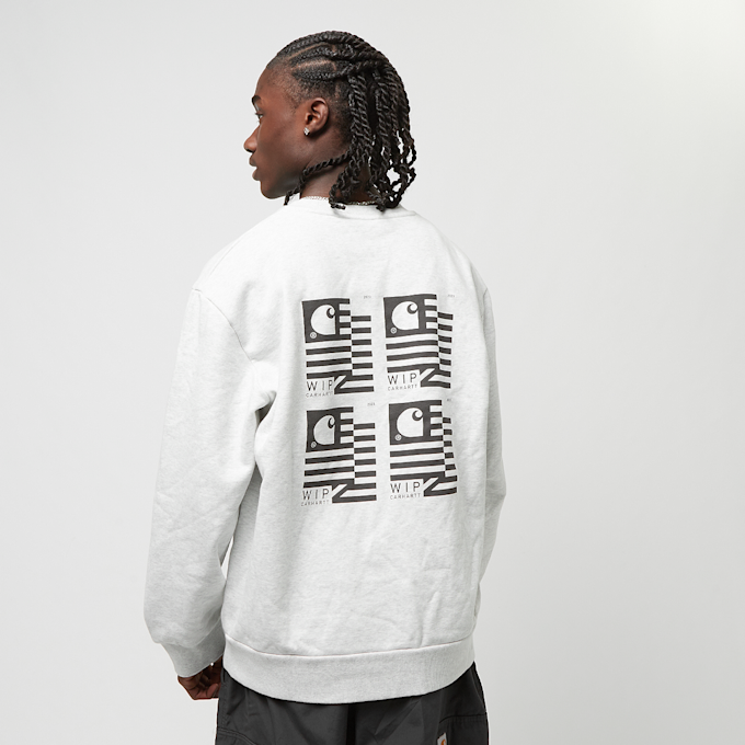 Carhartt WIP Stamp State Sweatshirt grigio 27901 1