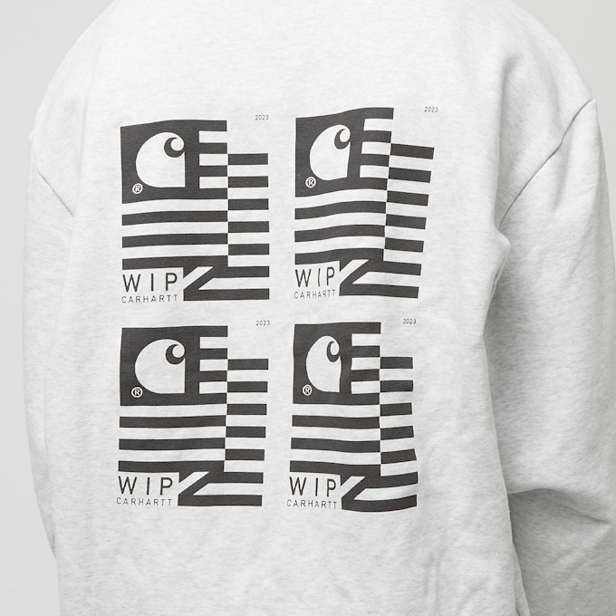Carhartt WIP Stamp State Sweatshirt grigio 27901 4