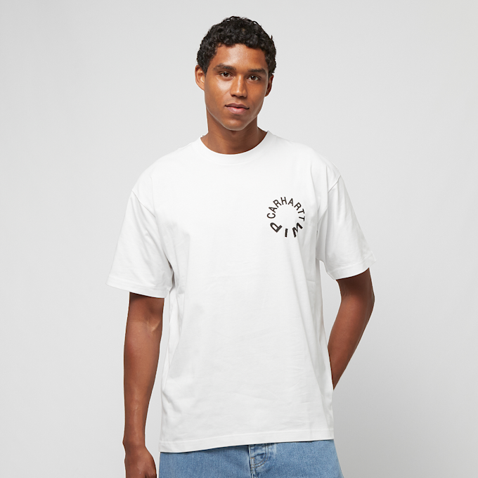 Carhartt WIP Shortsleeve Work Varsity T-Shirt weiß 27914 2