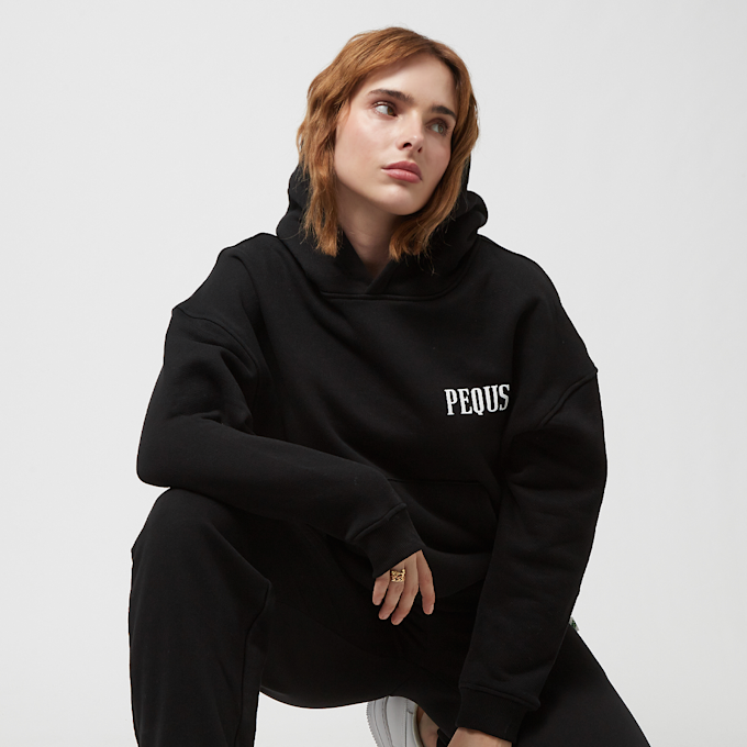 PEQUS Island of Heartbreaks Cropped Hoodie preto 27937 2