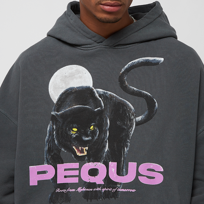 PEQUS Pantha Graphic Hoodie crna 27962 3