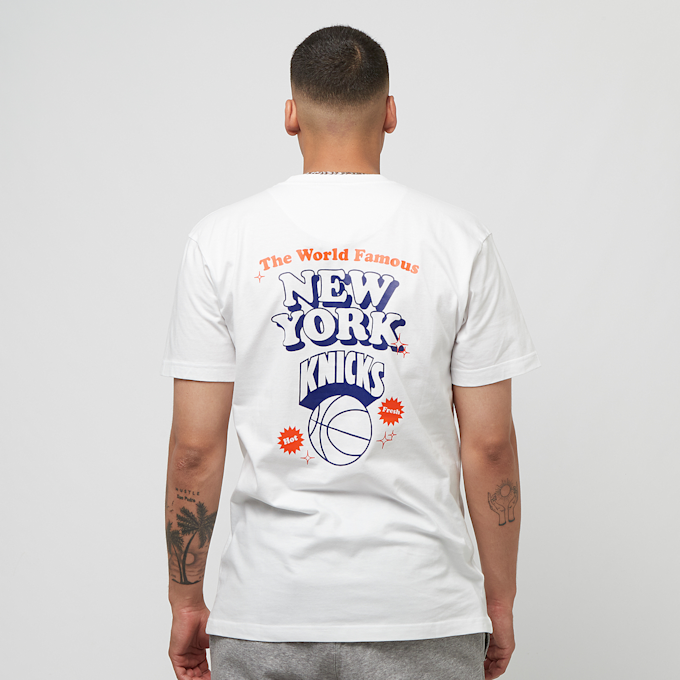 Mitchell & Ness Merch Take Out NBA Tee New York Knicks branco 27970 1
