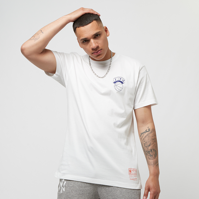 Mitchell & Ness Merch Take Out NBA Tee New York Knicks blanco 27970 2