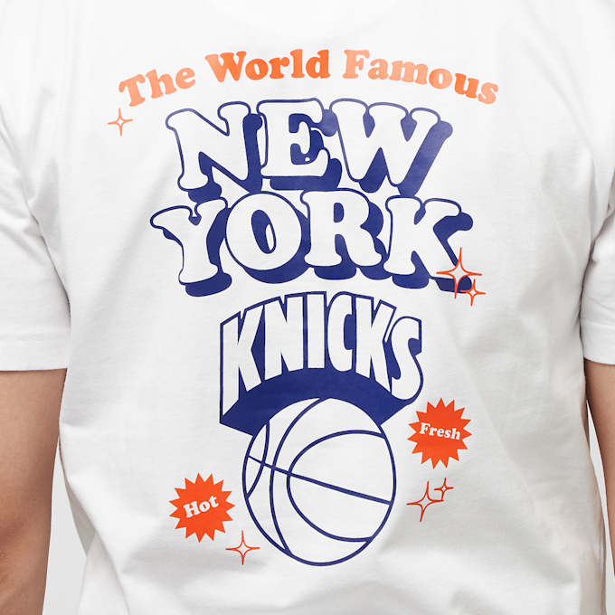 Mitchell & Ness Merch Take Out NBA Tee New York Knicks blanco 27970 4