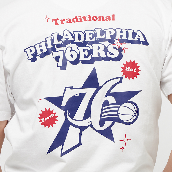 Mitchell & Ness Merch Take Out NBA Tee Philadelphia 76ers blanco 27971 4