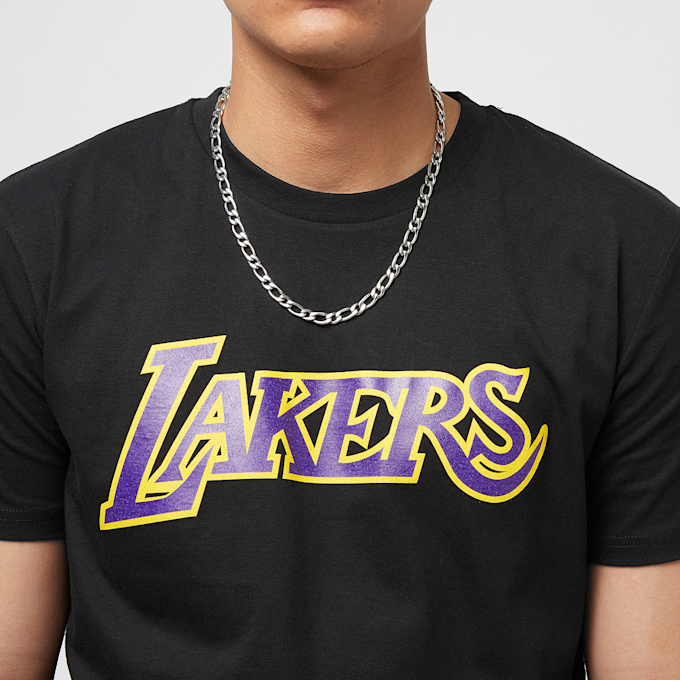 Mitchell & Ness NBA Team Logo Tee Los Angeles Lakers noir 27972 3