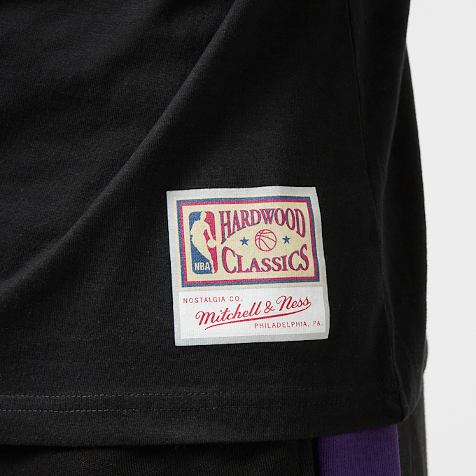 Mitchell & Ness NBA Team Logo Tee Los Angeles Lakers zwart 27972 4