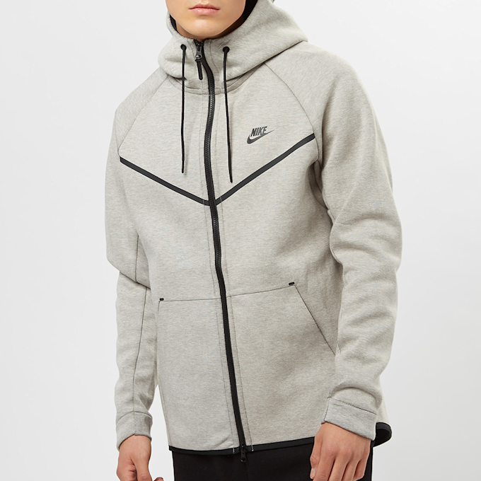 PEQUS Chest Logo Zip Hoodie verde 27977 5