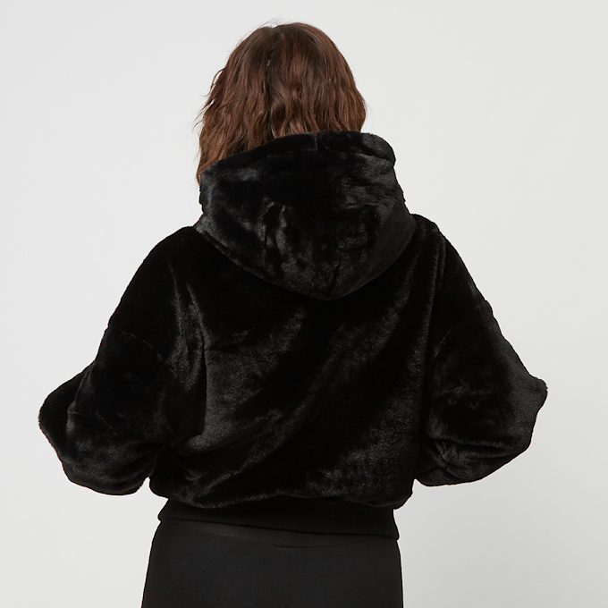 Karl Kani Varsity Vegan Fur Full Zip Jacket noir 28049 2